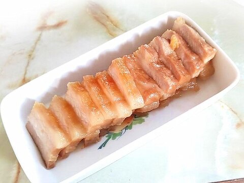 レンジで簡単!豚バラチューシュー♪ラーメンのお供に